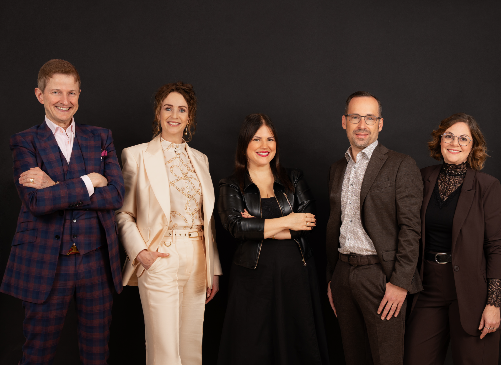 Gruppenfoto der künftigen Kanzleipartner